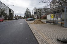 Ulica Bezpieczna w przedostatni dzień remontu